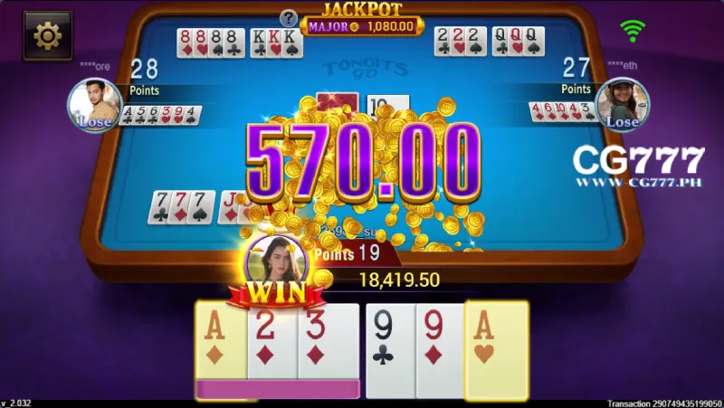 Winning Strategies for Tongits Go